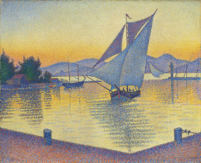 Le Port au soleil couchant, Opus 236 (Saint-Tropez) (estimate upon request)