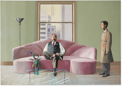 Henry Geldzahler and Christopher Scott by David Hockney - Auction record, sale price, and art valuation. Compare with similar artists and explore comparable artworks.