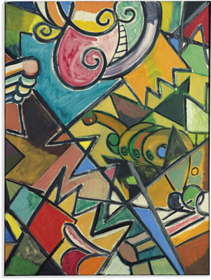 Shattered Man by Ansel Krut - Auction record, sale price, and art valuation. Compare with similar artists and explore comparable artworks.