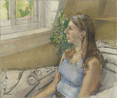 Girl at a Window