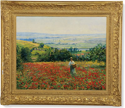 Sample artwork by Léon Giran-Max (1867 - 1927), known for expressive vibrant landscape painting - View similar artists and auction records