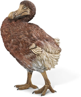 Sculpture of a Dodo (Raphus cucullatus) by Michele Vitaloni - Auction record, sale price, and art valuation. Compare with similar artists and explore comparable artworks.