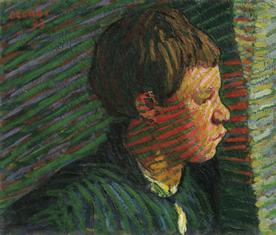 Breton Boy in Profile