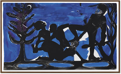 Four Idioms on Negro Art #4 Primitivism by Kara Walker - Auction record, sale price, and art valuation. Compare with similar artists and explore comparable artworks.
