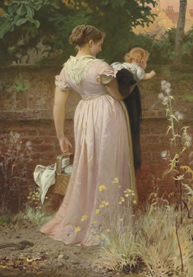 In the garden by Marcus Clayton Stone - Auction record, sale price, and art valuation. Compare with similar artists and explore comparable artworks.