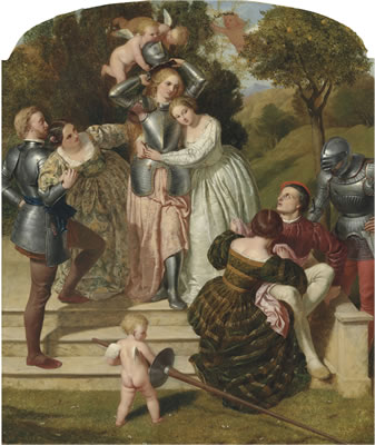 Sample artwork by Frederick Richard Pickersgill (1820 - 1900), known for painting - View similar artists and auction records