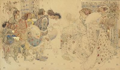 The Offering to the Bride (or Homage to the Queen)