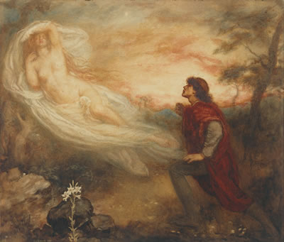 The Poet's Dream: 'The Pursuit of the Ideal' by Henry John Stock - Auction record, sale price, and art valuation. Compare with similar artists and explore comparable artworks.