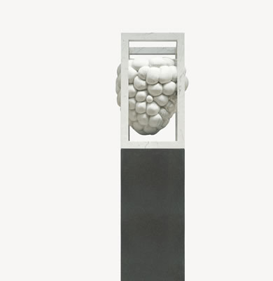 Suspended Marble Raspberry (study)