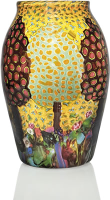 AN IMPORTANT 'BOSCO DI BETULLE' VASE, 1914-1919