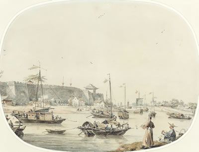 Walls enclosing a city or town called Pou-een-gin, November 3rd 1793 by William Alexander - Auction record, sale price, and art valuation. Compare with similar artists and explore comparable artworks.