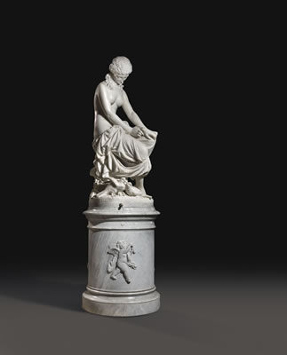 A maiden, possibly Physche