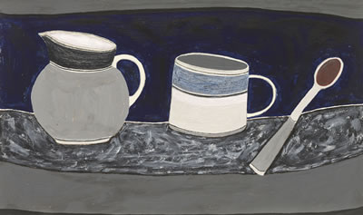 Still Life on Blue