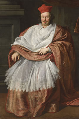 Portrait of Cardinal Carlo de Medici (1595-1666), full-length, in cardinal's robes by Justus Sustermans - Auction record, sale price, and art valuation. Compare with similar artists and explore comparable artworks.