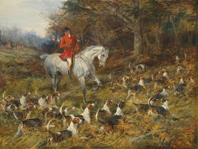 Sample artwork by Heywood Hardy (1843 - 1933), known for painting and etcher of portrait, animal and sporting subjects - View similar artists and auction records