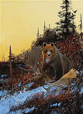 Hazards of the Trail, Grizzly