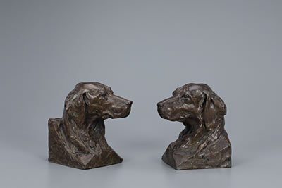 Canine Bookends