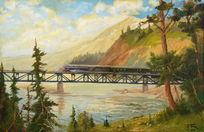 Smith River Train – Northern Pacific