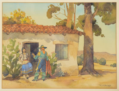 The Proposition; Gathering Water at the Well; The Meeting; By the Side of the Road; Waving Good-Bye