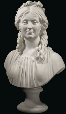 LA COMTESSE JEAN-ISAAC DE THELLUSSON DE SORCY (1770-1845) by Jean-Antoine Houdon - Auction record, sale price, and art valuation. Compare with similar artists and explore comparable artworks.