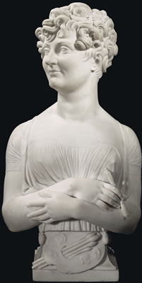 LE PORTRAIT D’UNE FEMME ARTISTE, PRESUME MADAME CONSTANCE-MARIE CHARPENTIER (1767-1819)