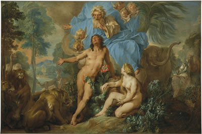 Adam et Ève chassés du jardin d'Eden