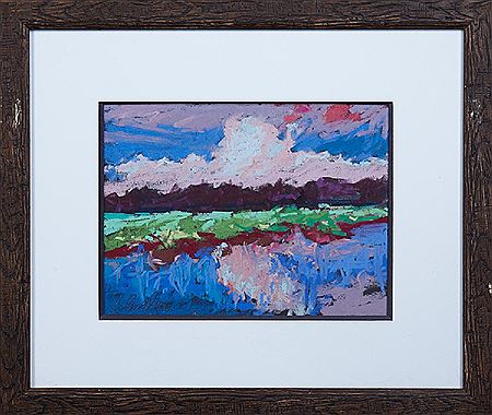 "Bayou Clouds in Reflection," 1992