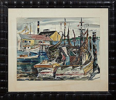 "Bucktown Harbor," 1955