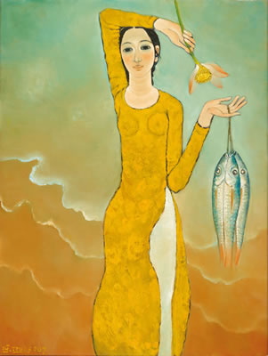 YOUNG GIRL IN THE SUMMER