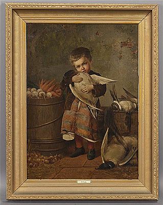 "Untitled (Boy with goose)