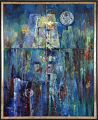 Sample artwork by Karl Michaely (1922 - 2007), known for painting, graphic artist - View similar artists and auction records