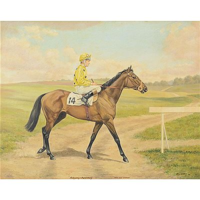 Polygamy with Pat Eddery up by Roy Miller - Auction record, sale price, and art valuation. Compare with similar artists and explore comparable artworks.
