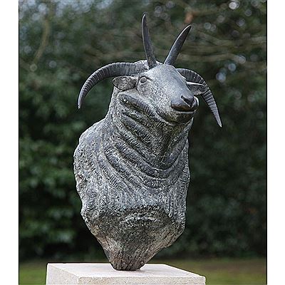 Jacob, Ram’s head by Geraldine Knight - Auction record, sale price, and art valuation. Compare with similar artists and explore comparable artworks.