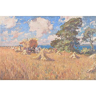 Haystacks at West Wittering
