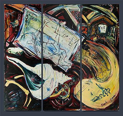Untitled - Three Panels, 1987.