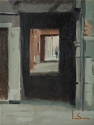 'Covered Way, Venice,' 1998