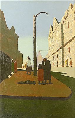 Morning in Edinburgh by John Semmence - Auction record, sale price, and art valuation. Compare with similar artists and explore comparable artworks.