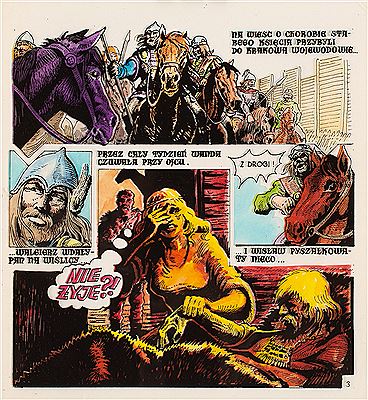 "Doman" - Ksiezniczka Wanda, comic splash no. 3