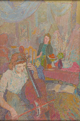"Concert in atelier I" by Waclaw Taranczewski - Auction record, sale price, and art valuation. Compare with similar artists and explore comparable artworks.