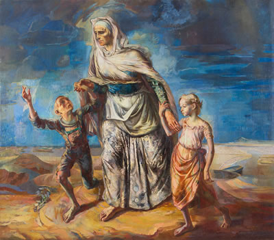 Exodus by Antoine Michalak - Auction record, sale price, and art valuation. Compare with similar artists and explore comparable artworks.