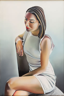 "Klaudia 2", 2014 r. by Zofia Blazko - Auction record, sale price, and art valuation. Compare with similar artists and explore comparable artworks.