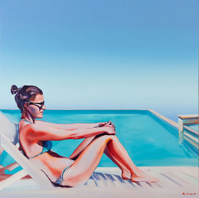 From the series 'Swimming pool', Madame Ev '05