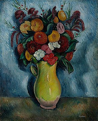 Flowers in a vase
