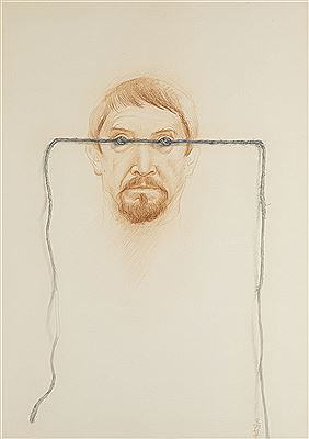 Self-portrait with a string, 1979