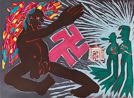 "Jeszcze Polska nie zginula" by Ryszard Grzyb - Auction record, sale price, and art valuation. Compare with similar artists and explore comparable artworks.