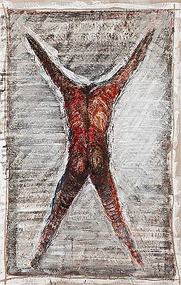 "Figure with raised arms" by Aleksander Roszkowski - Auction record, sale price, and art valuation. Compare with similar artists and explore comparable artworks.