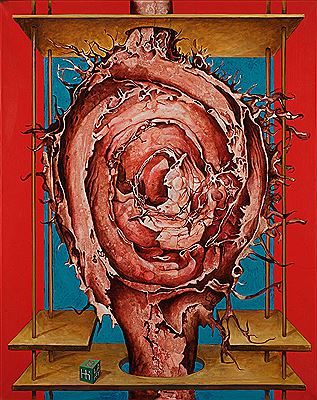 Anatomy of a red stump, 1973 by Hilary Krzysztofiak - Auction record, sale price, and art valuation. Compare with similar artists and explore comparable artworks.