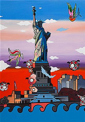 Take the liberty, 2019 by Marcin Blach - Auction record, sale price, and art valuation. Compare with similar artists and explore comparable artworks.