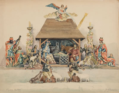 Christmas stable