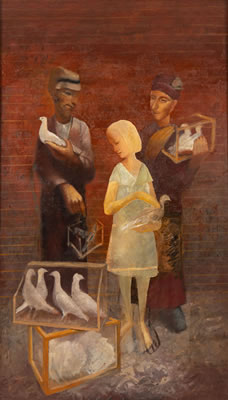 "Goshawks", 1932-35 by Boleslaw R Cybis - Auction record, sale price, and art valuation. Compare with similar artists and explore comparable artworks.